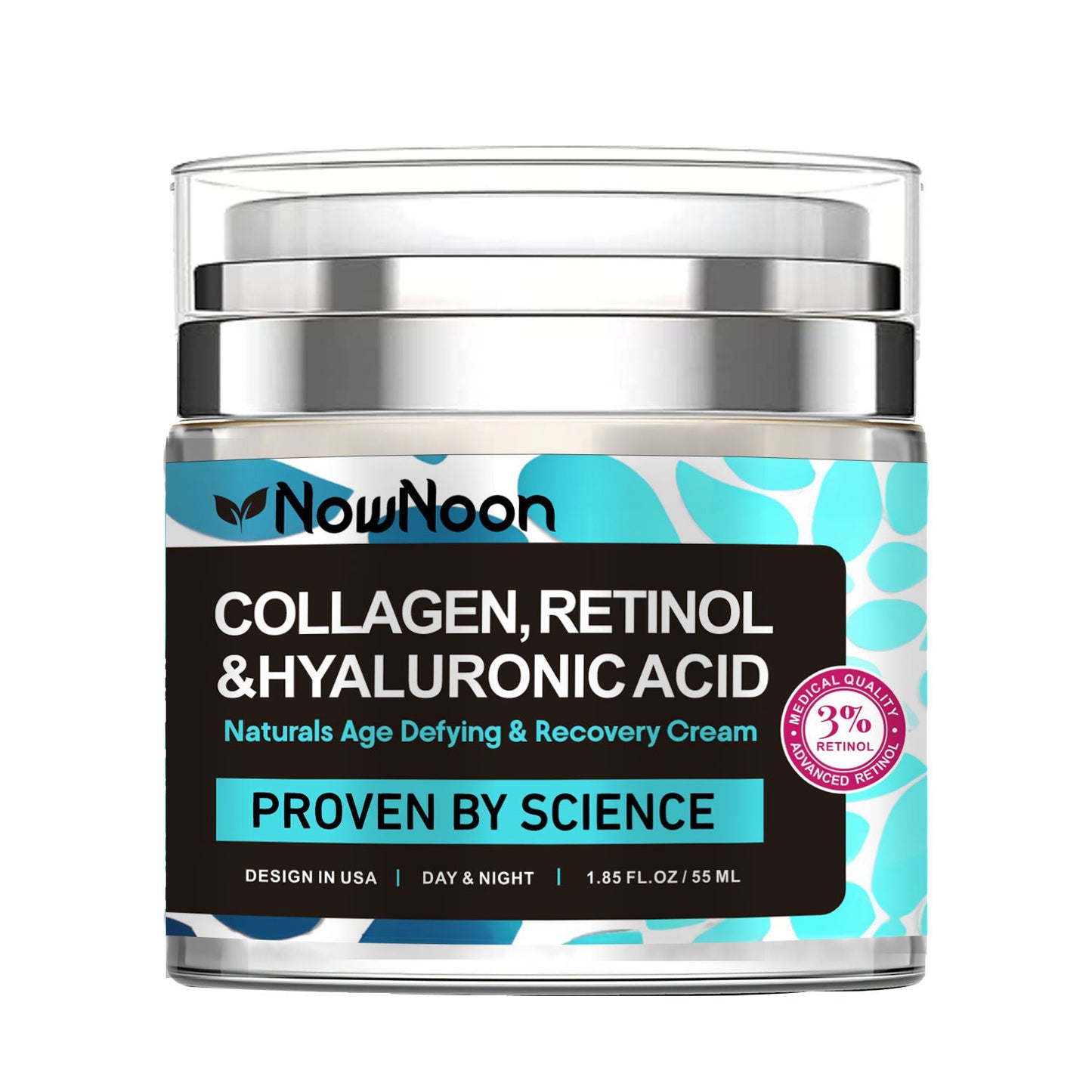 Collagen & Retinol Moisturizer Face Cream with 5% hyaluronic acid