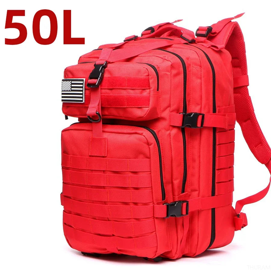 25L/50L 1000D Nylon Waterproof Trekking Fishing Hunting Bag Backpack Outdoor Rucksacks Tactical Sports Camping Hiking